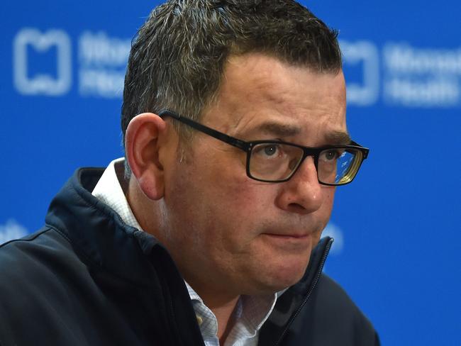 MELBOURNE, AUSTRALIA - NewsWire Photos MAY 10TH, 2023: The Premier Daniel Andrews and Minister for Health Mary-Anne Thomas, hold a press conference at Monash Childrens Hospital, Clayton. Picture : NCA NewsWire / Nicki Connolly