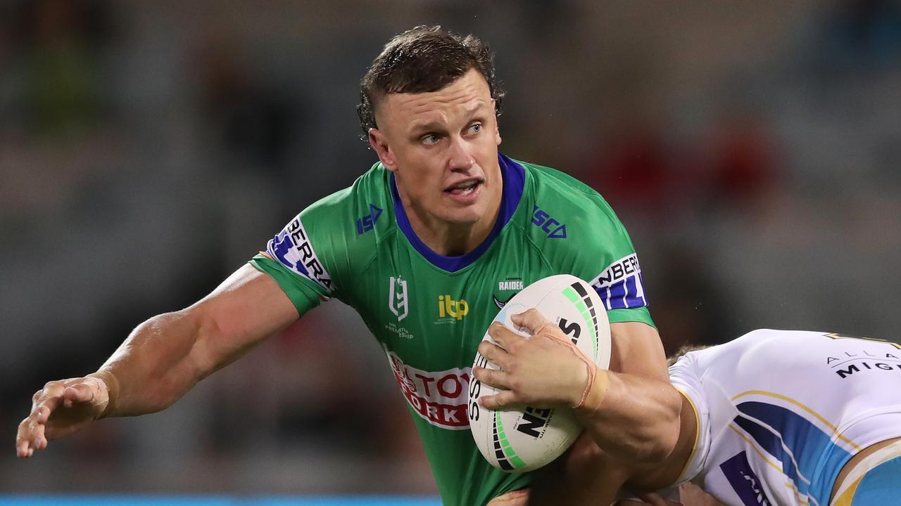 Jack Wighton of the Raiders. Photo by Matt King/Getty Images