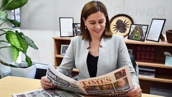 Qld Opposition Leader Deb Frecklington. Picture: Laura Blackmore