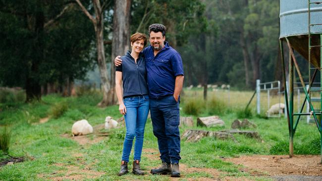 Michael and Cressida Cains. Picture: Wesley Lonergan