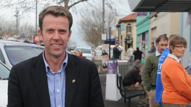 Missing Link ... Liberal MP Dan Tehan says the GST is “unfinished business”. Picture: Kate Dowler/News Corp.