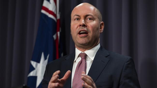 Treasurer Josh Frydenberg: ‘Australia has led the world with its new legislative framework for digital platforms.’ Picture: NCA NewsWire/Martin Ollman