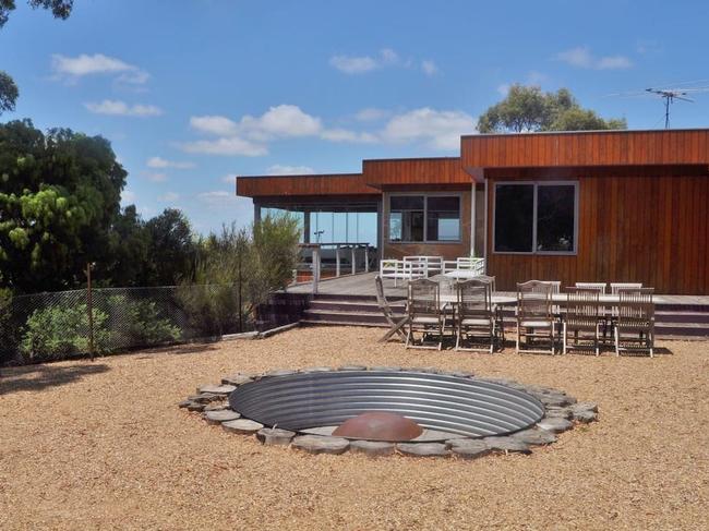 The house in Gisborne where Foster has been hiding out.