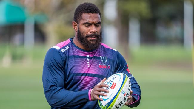 Melbourne Rebels winger Marika Koroibete is considering several international offers