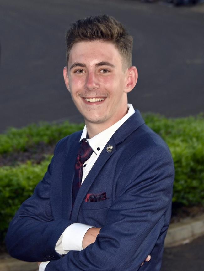Harristown High School formal 2020 at Highfields Cultural Centre. Lachlan Weidman.