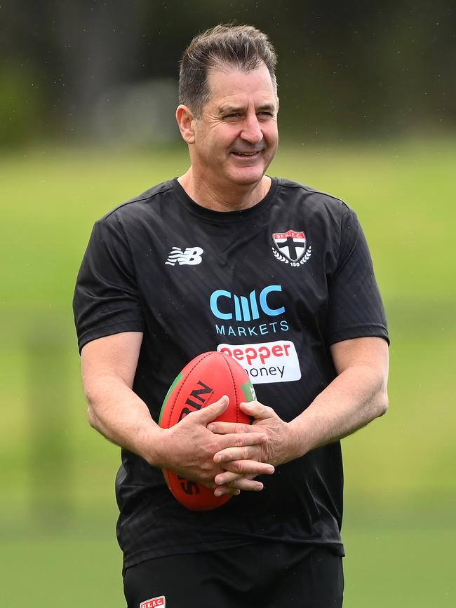 Ross Lyon returns to the Saints after leaving in 2011. (Photo by Quinn Rooney/Getty Images)