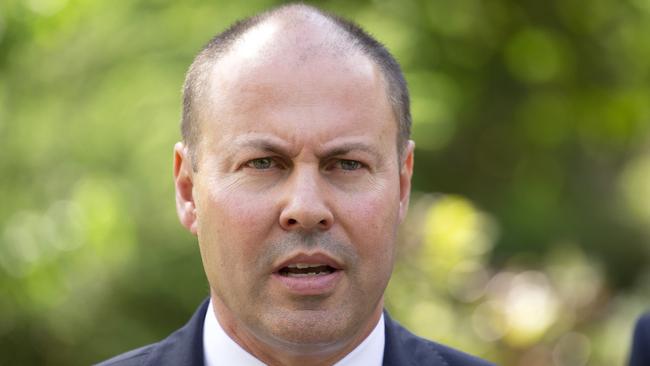 Treasurer Josh Frydenberg says the government will address super after the retirement income review in October, but is yet to make a decision. Picture: NCA NewsWire/Sarah Matray