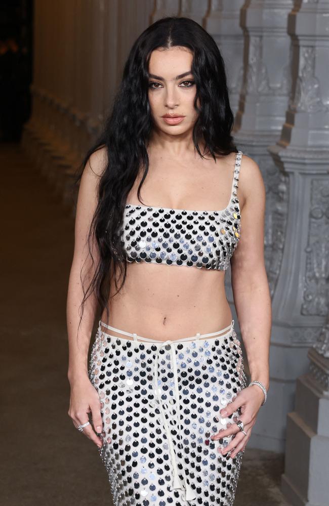 Charli XCX attends the 2024 LACMA Art + Film Gala. Picture: Etienne LAURENT / AFP