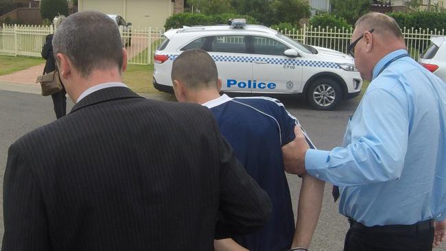 Police arrest a man over murder of Jamie Phillips. Picture: NSW Police