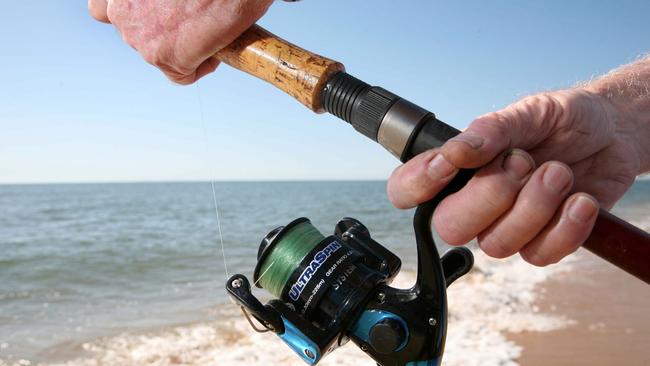 A man was fishing before a comment sparked a fight. Pic. Pete Johnson