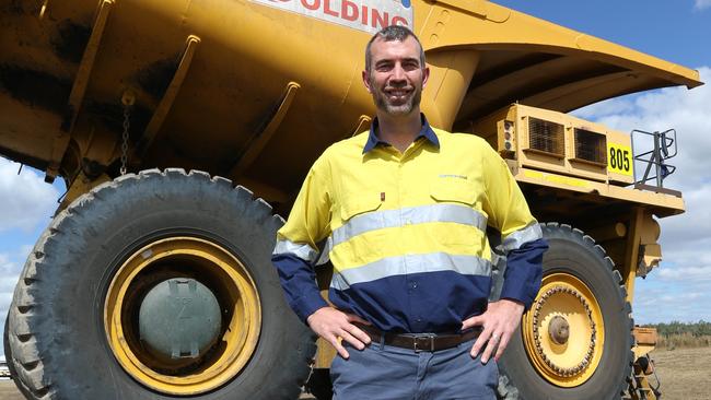 Bowen Coking Coal chairman Nick Jorss. Pic Annette Dew