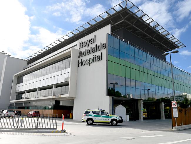 Royal Adelaide Hospital. Picture: Naomi Jellicoe