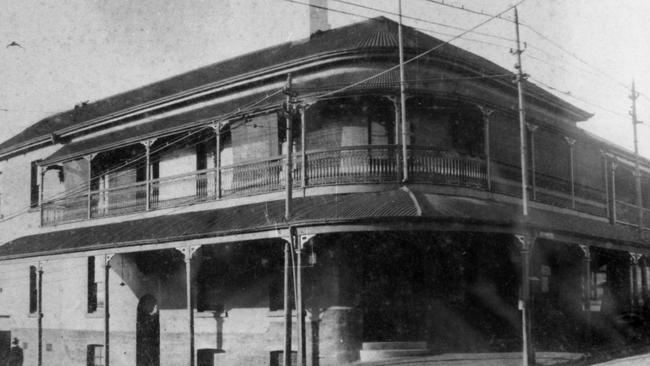 The Lord Alfred Hotel in 1929, when it was known as the Prince Alfred Hotel. Picture: State Library of Queensland.