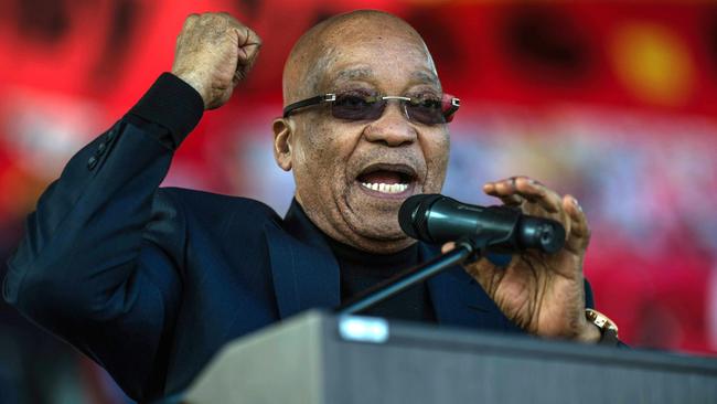 South Africa president Jacob Zuma. Picture: Mujahid Safodien/AFP