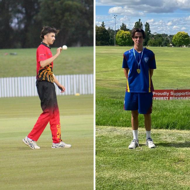 Cattle brothers Ryan (left) and Rhys (right). Pictures: Kevin Merrigan, GICZ Facebook