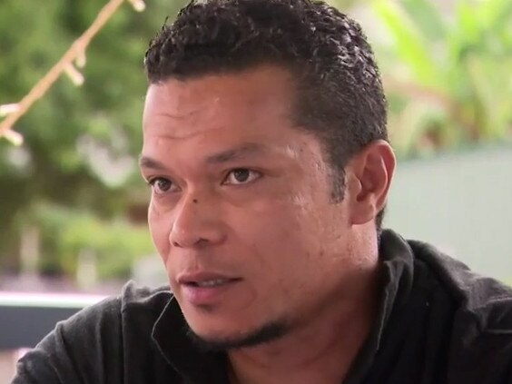 Mosese Sitapa faces an anxious wait to find out the fate of his son and mother. Picture: 9News