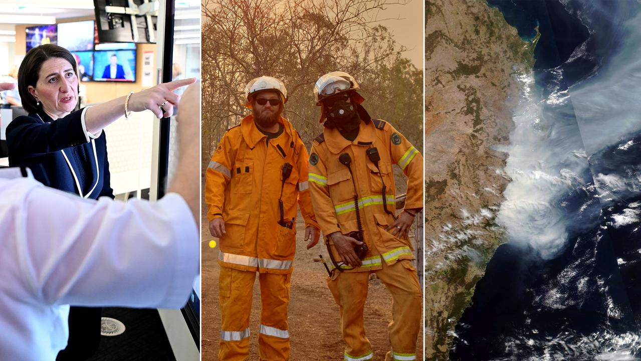 Large parts of NSW face catastrophic bushfire danger on Tuesday, with residents in bushland areas told to leave early rather than wait for fresh fires to start. Picture: AAP