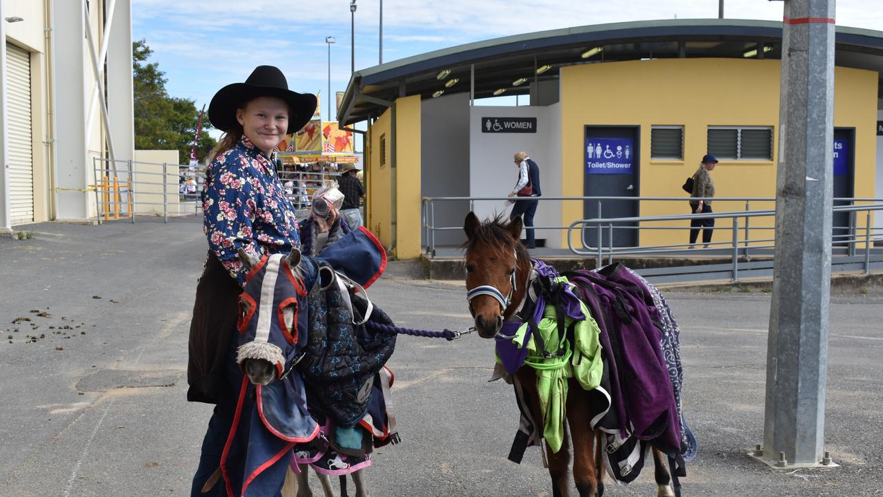 Mini horses were on show at this year's Rockhampton Agricultural Show.