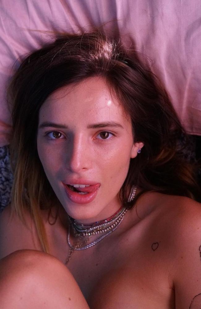 Bella Thorne shares racy photos after announcing porn debut | news.com.au â€”  Australia's leading news site