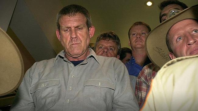 Bradley John Murdoch following his arrest over British backpacker Peter Falconio’s murder.