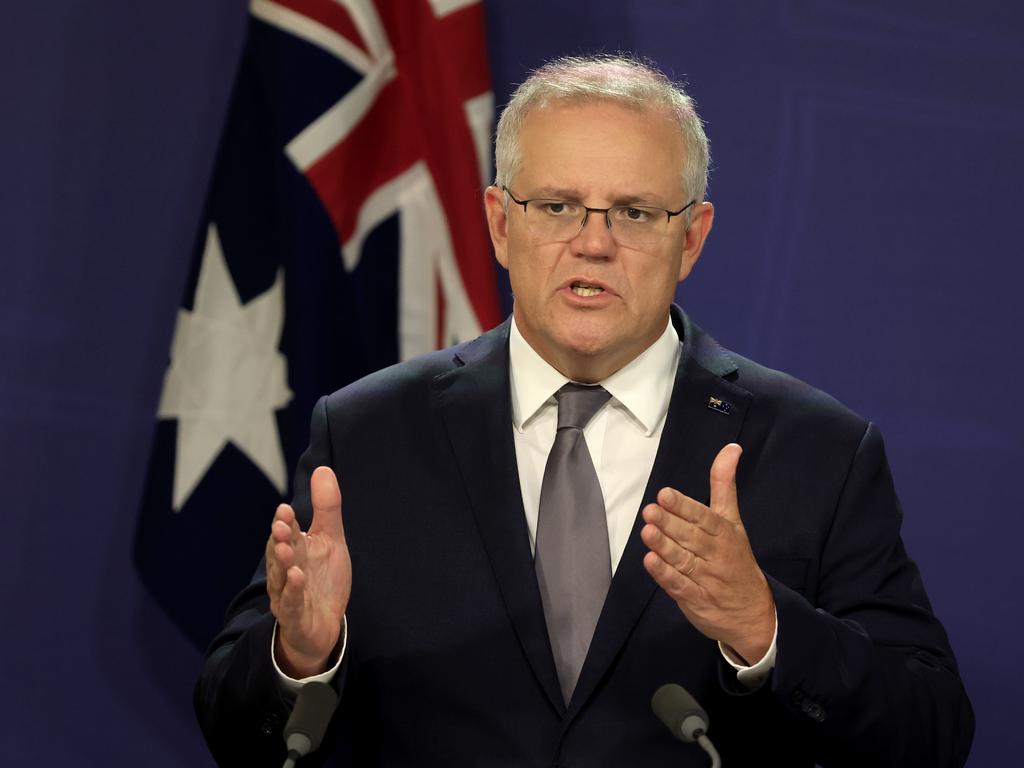 Prime Minister Scott Morrison has stood by Linda Reynolds, who apologised for slurring an alleged rape victim. Picture: Mark Evans/Getty Images