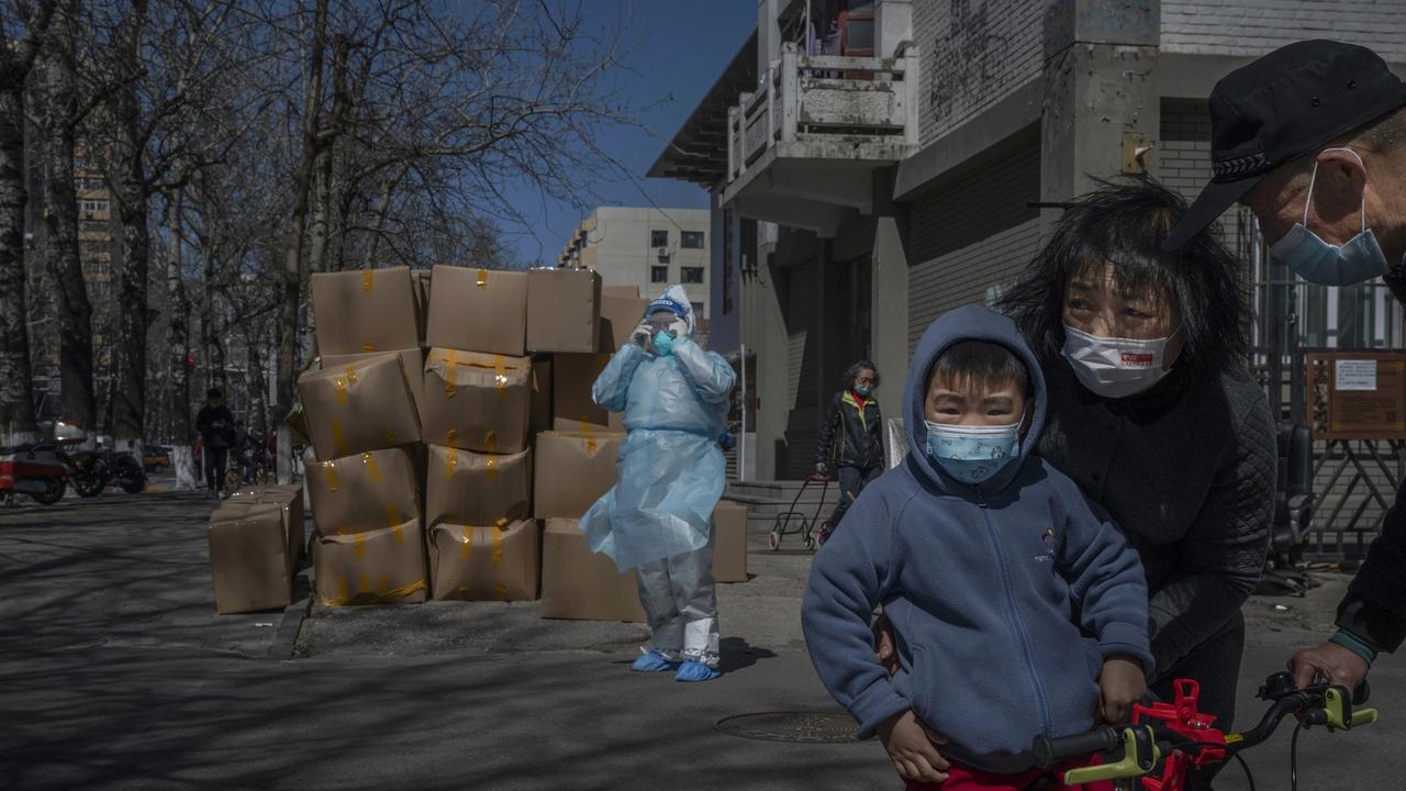 China is still trying to maintain its zero Covid policy. Picture: Kevin Frayer/Getty Images