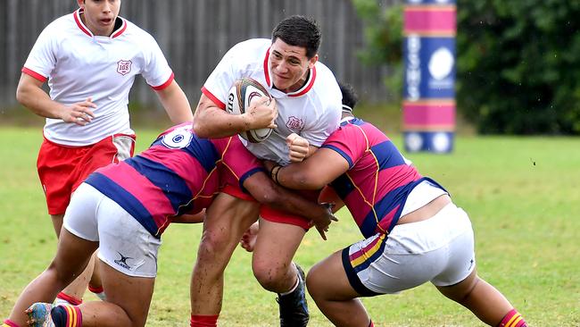 First XV GPS game between Ipswich and BSHS Saturday August 13, 2022. Picture, John Gass
