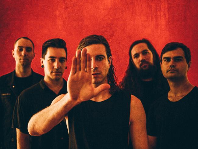 Australian hard rock band In Hearts Wake . PIcture: Supplied.