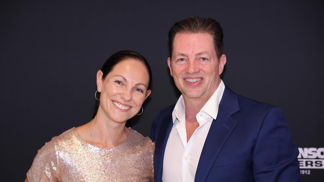 Veronica Hutson and Rich Hutson at The Kollosche Peoples Lunch 2023 for Serving Our People (SOP) at The Star Gold Coast. Picture: Portia Large