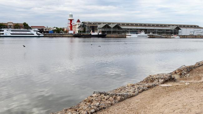 A new beach at Cruickshank's Corner, Port Adelaide.