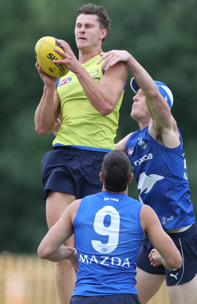 North Melbourne forward-turned-defender Charlie Comben. Picture: David Crosling