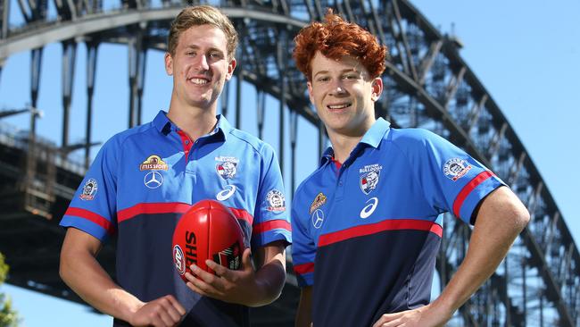 Young Bulldog draftees Aaron Naughton and Ed Richards are rewarding SuperCoaches in 2018.