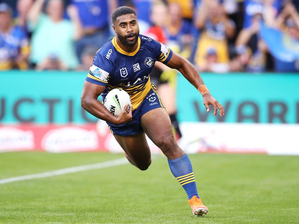 Jennings played 105 games for the Eels across five seasons. (Photo by Mark Kolbe/Getty Images)