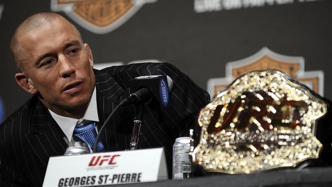 Georges St-Pierre returns to the UFC.