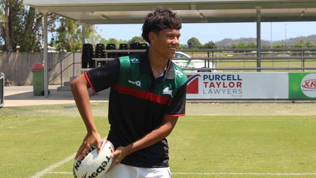 Malakai Martin is the first Townsville Blackhawk to receive a South Sydney Rabbitohs sponsorship for 2025. Picture: Supplied