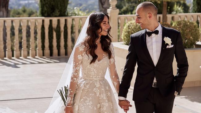 Aya Shahin and Bassam Safieddine tied the knot in a spectacular ceremony on January 7. Picture: Lost In Love Photography