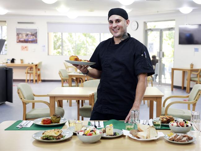 The Greek Community Home For The Aged in Earlwood. Chef Panayiotis Giannakopoulos pictured. Picture: Sam Ruttyn