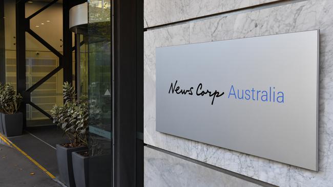 News Corp Australian headquarters. The media company is benefiting from a recovering Australian economy. Picture: AAP Image