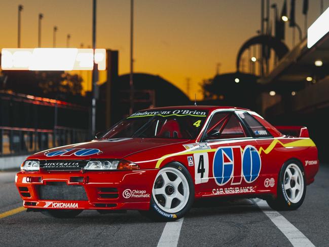 Chrome Temple invested in a Nissan Skyline GT-R race car. Photo: Supplied