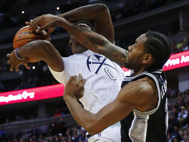 Kawhi Leonard is the leader of the NBA’s best defence.