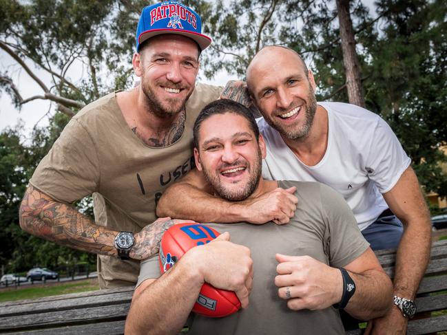 Dane Swan is tipped to go, Brendan Fevola is likely to stay and Chris Judd will remain with <i>Footy Classified</i> under Nine’s <i>Footy Show </i>changes. Picture: Jake Nowakowski