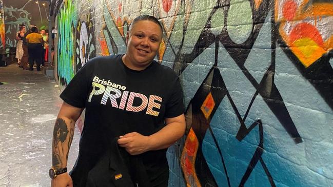 Bec Johnson is the former Brisbane Pride president and a prominent advocate for LGBTIQ+ people in Queensland. Picture: Facebook / Queensland Council for LGBTI Health – QC