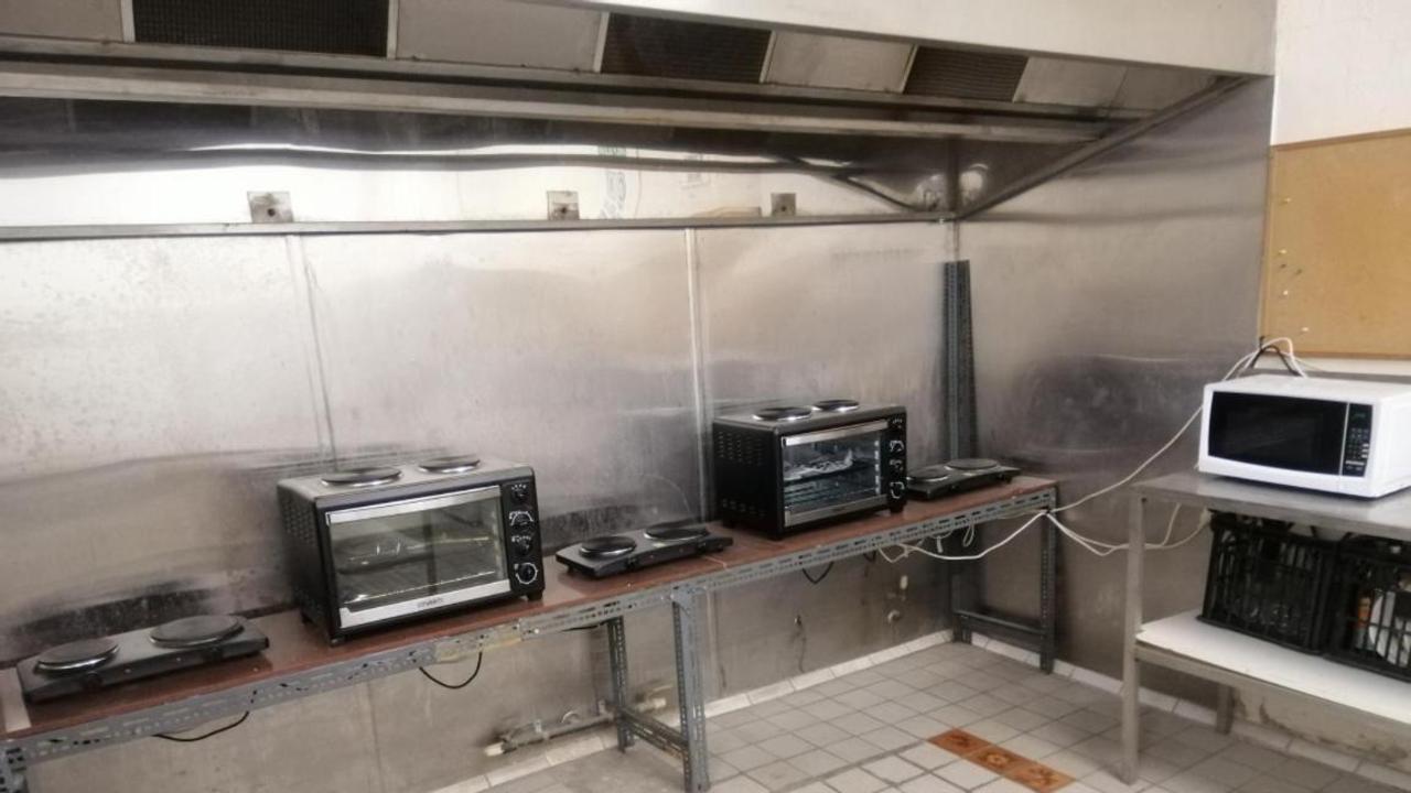 Kitchen area of the short term accommodation facility at Flinders St. Picture: Booking.com.