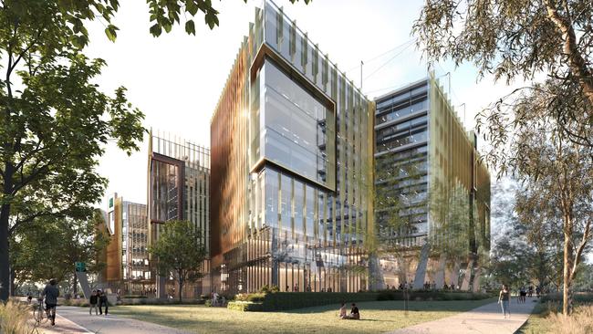 Artist’s impression of Adelaide Botanic High School.