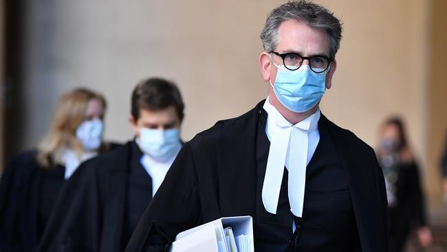 Nine barrister Nicholas Owens SC cross-examined the witness on Thursday. Picture: NCA NewsWire/Joel Carrett