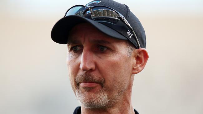 Strikers and Redbacks coach Jason Gillespie is a former Adelaide player. Picture: Gary Day (AAP).