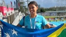 Isabella Rose Miller had the honour of representing the Solomon Islands in the 50m freestyle heats at the Paris 2024 Olympics.