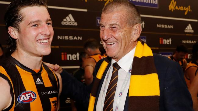 Hawthorn president Jeff Kennett is among those with concerns about the Tasmania deal. Picture: AFL Photos/Getty Images