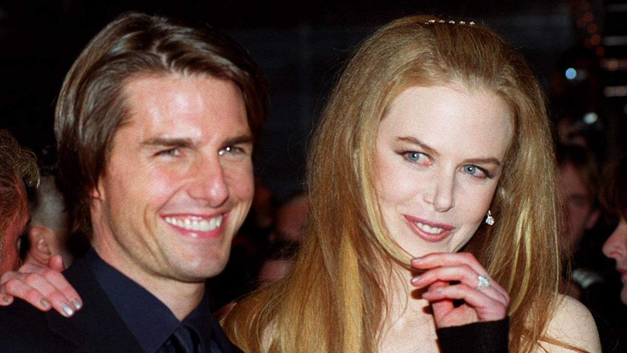 Cruise and Kidman at the film’s premiere. They would divorce two years later.