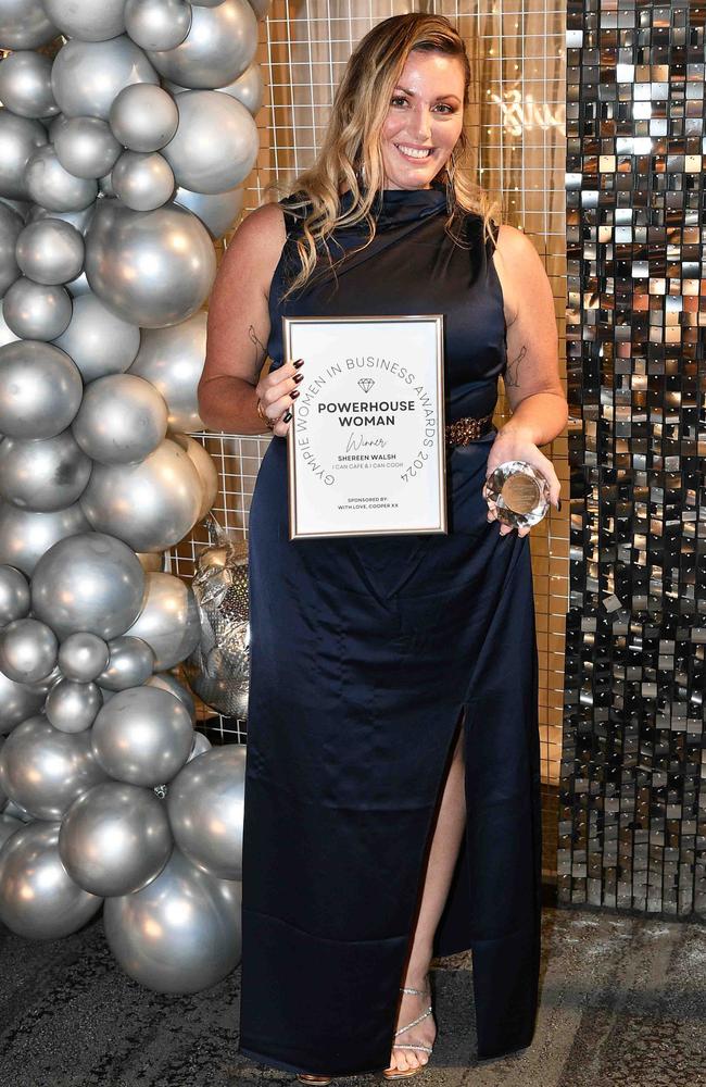 Shereen Walsh at Gympie Women Business Awards. Picture: Patrick Woods.